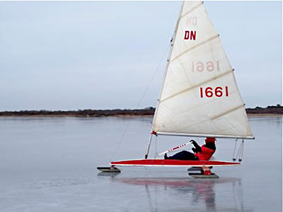 ice sailing